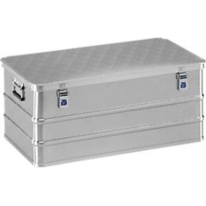 Maxi-box, licht metaal, zonder stapelhoeken, 135 l