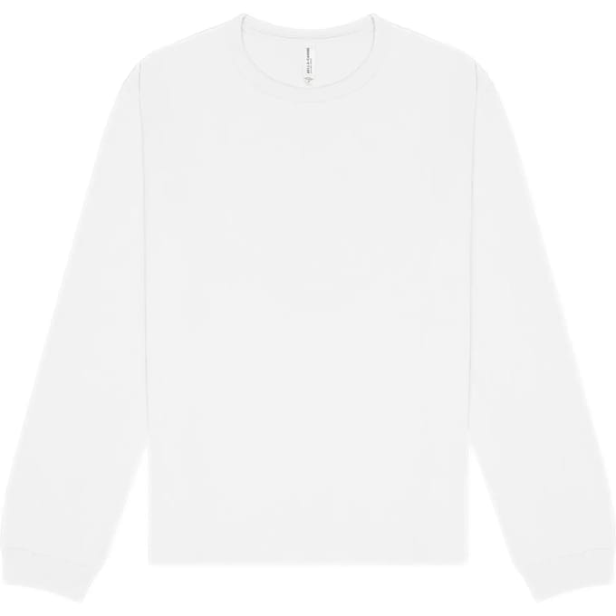Bella+Canvas Unisex Heavyweight Long Sleeve Tee CV4651 - White - M