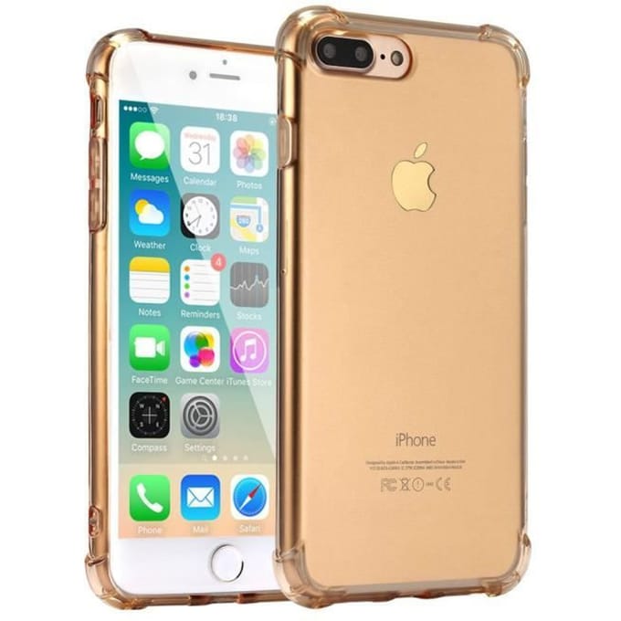 Hoesje iPhone 7/8 Plus - Okmall - Transparant - Flexibel - 360° Bescherming - Extreem Dun transparant