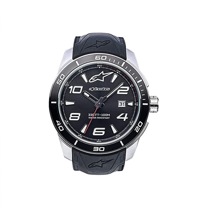 Horloge Alpinestars Tech Watch 3H Steel | 1036-96007