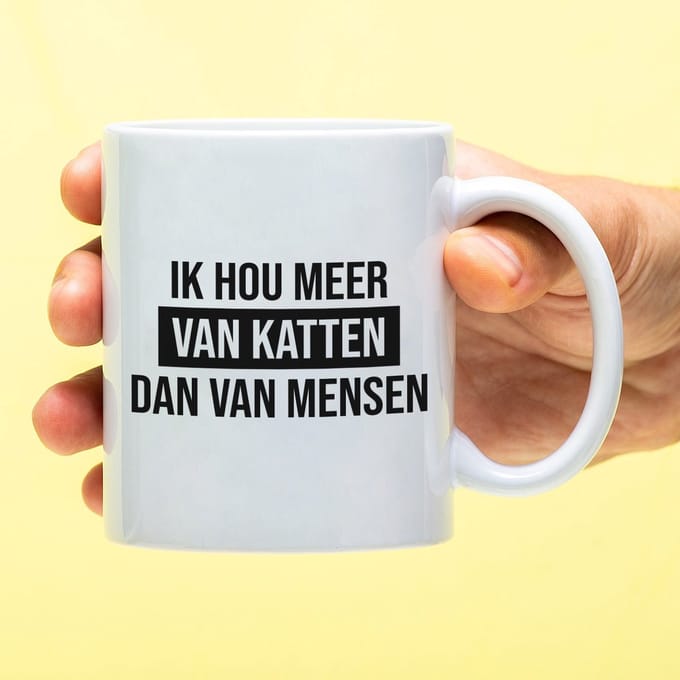 Ditverzinjeniet.nl Mok Ik hou meer van katten dan van mensen