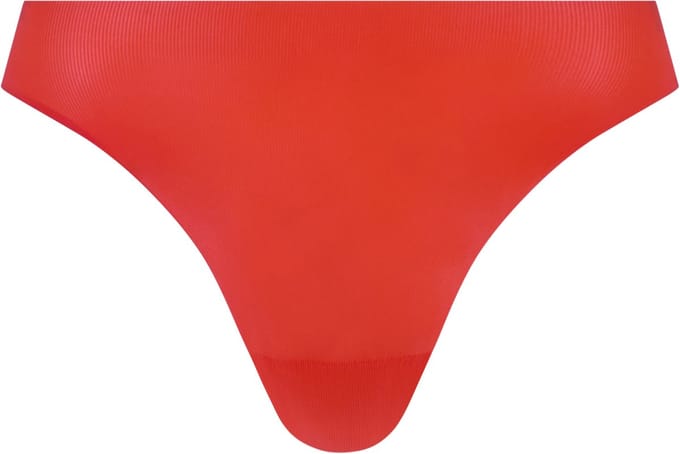 Chantelle Pulpies Seamless bikini slip dames - Invisible brief - Naadloze mini slip - - Flame Red / XS/S