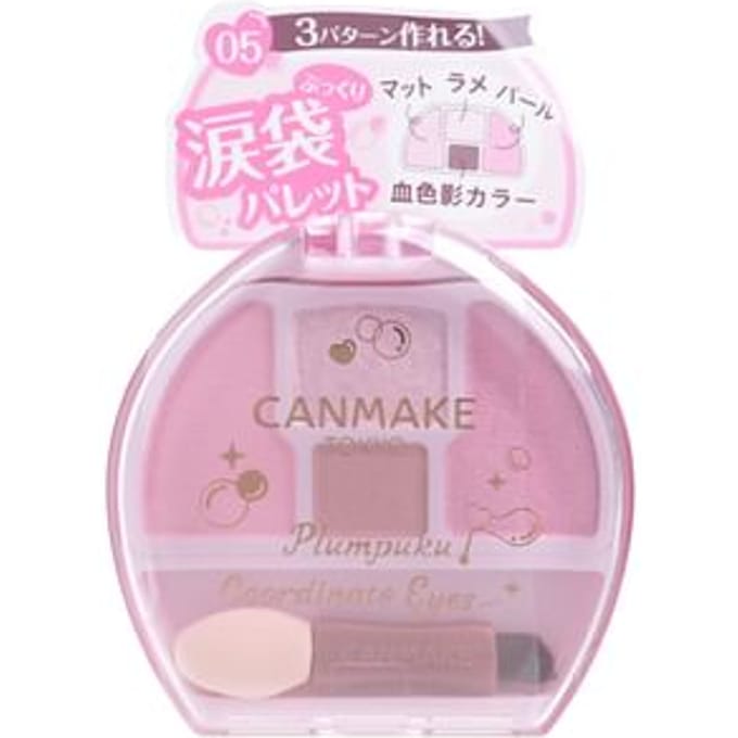 Canmake - Plumpuku Coordinate Eyes 05 Shabondama Plumpuku