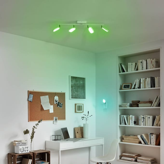 EGLO Palombare -c Opbouwspot - LED - 4 lichts - Wit