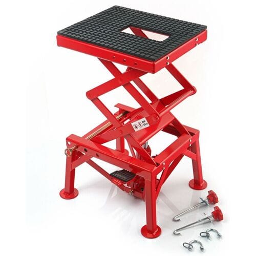 HBM Motorheftafel - Rood 135 kg