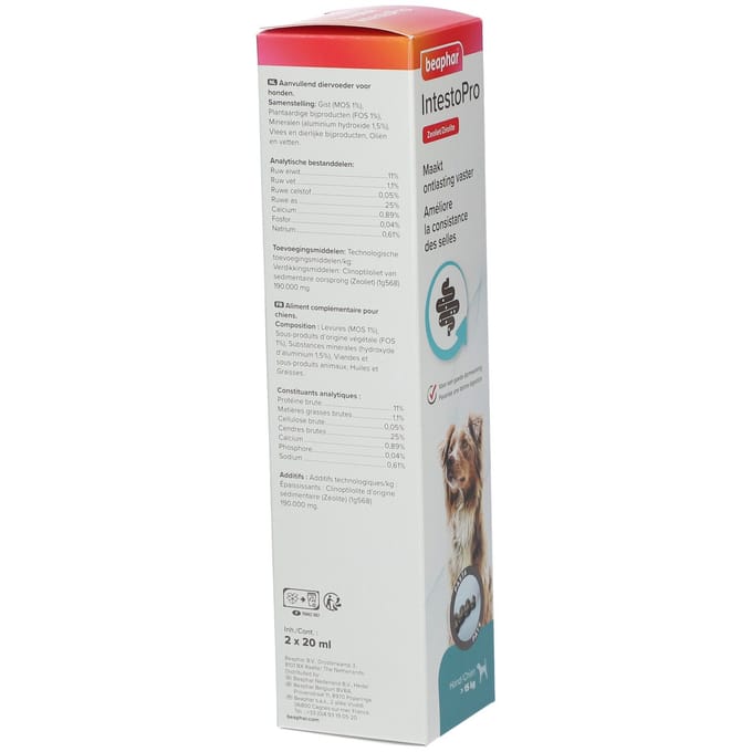 Beaphar IntestoPro Pasta hond vanaf 15kg 2x20ml
