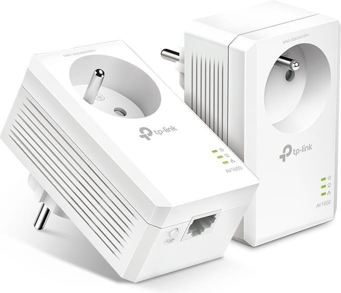 TP-Link TL-PA7017P KIT - Powerline-adapter - Zonder WiFi - 2 Stuks - BE