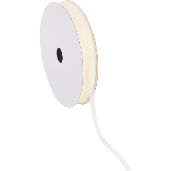 Organza lint, 3 mm - Créme
