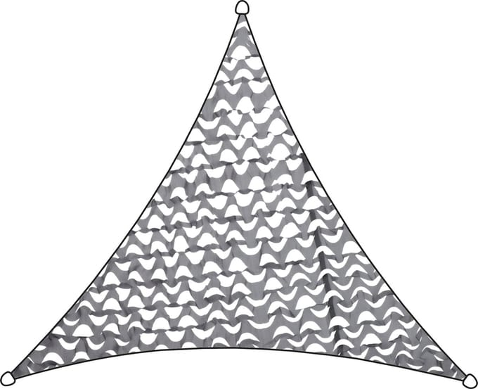 Livin' Outdoor Camouflagenet Polyester Driehoek 3.6m