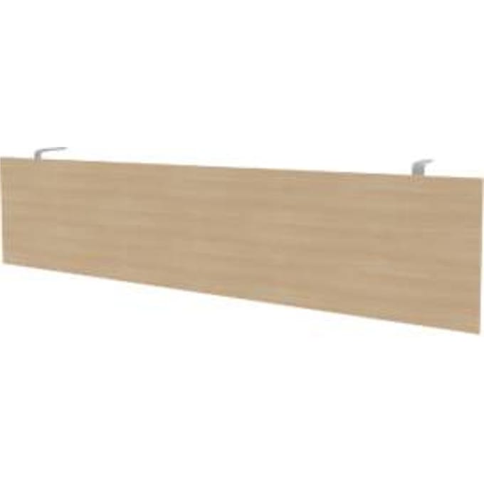 ARLON-OFFICE privacyscherm, geschikt voor Arlon Office bureaus, breedte 1800 mm, eiken decor