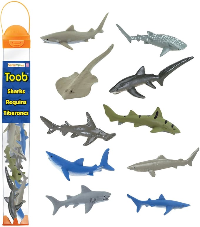 Safari Speelfiguren Toob Set - Haaien