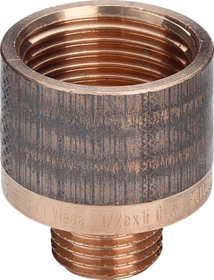 Viega Pointed socket 1 1/4" x 1" gunmetal