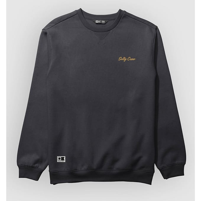 Salty Crew Worn In Crew Sweater zwart