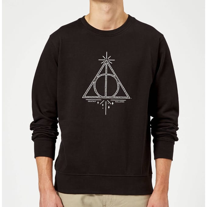 Harry Potter Deathly Hallows trui - Zwart - M