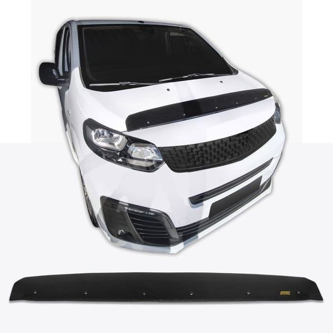 SCOUTT | Bra Capot Déflecteur Protection Pour Citroen Spacetourer Depuis 2016, Aérodynamique, Assemblage Facile