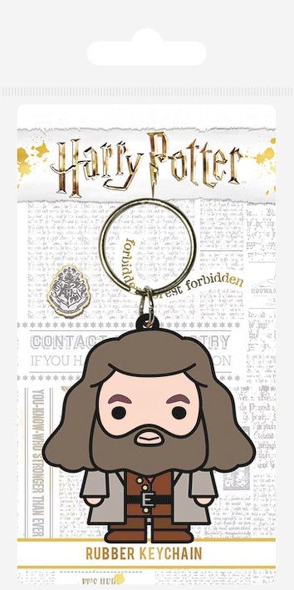 Harry Potter Hagrid Chibi Rubberen sleutelhanger