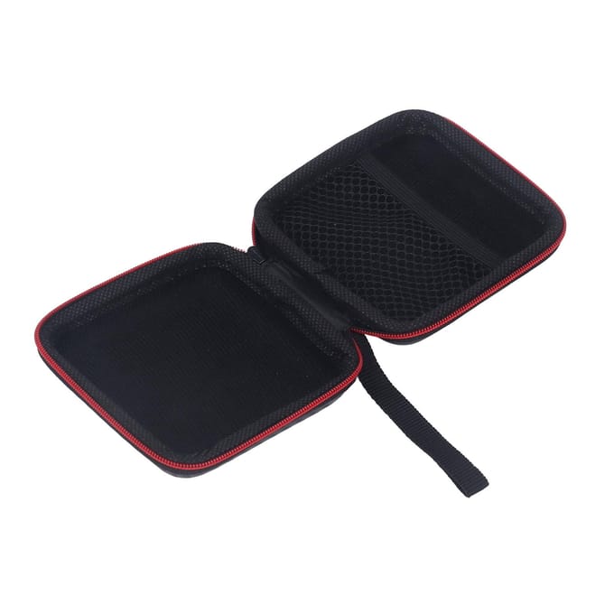 Mini Actiecamera Draagtas Waterdicht Schokabsorptie Camerabescherming Opbergtas black