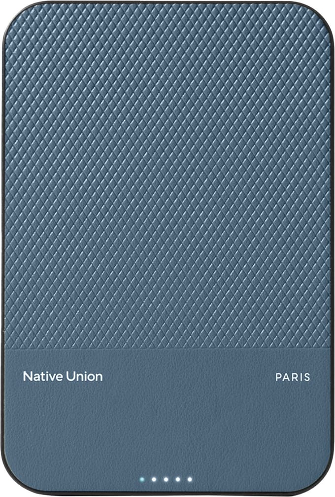 Native Union (Re)Classic Power Bank - Navy - MagSafe - Qi2- 5000mAh