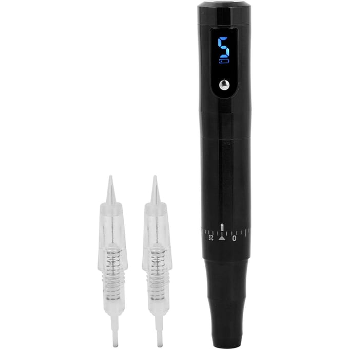 Professionele Microblading Machine Wenkbrauw Eyeliner Lip Tattoo Pen Machine US Plug zwart
