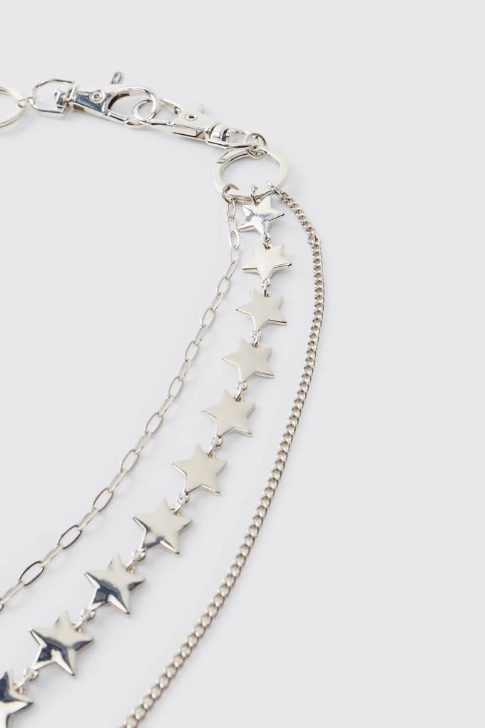 Ster Jeans Ketting | Silver
