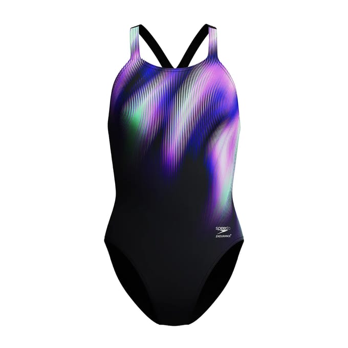 Dames zwempak uit 1 stuk Speedo End+ FL Placem Powerb