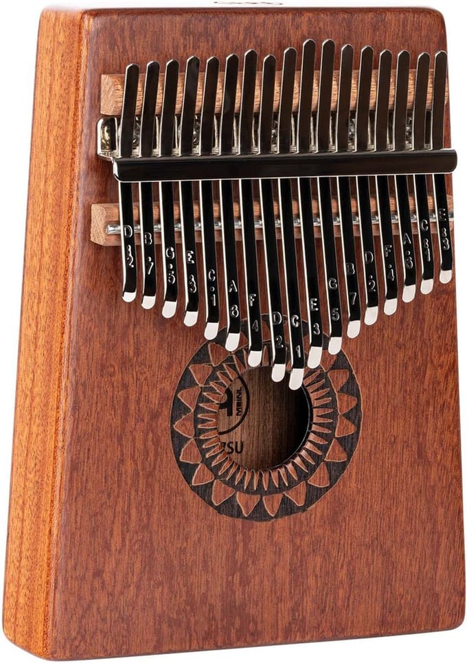 Meinl KA17SU Designer Sound Hole Kalimba Sun - Kalimba