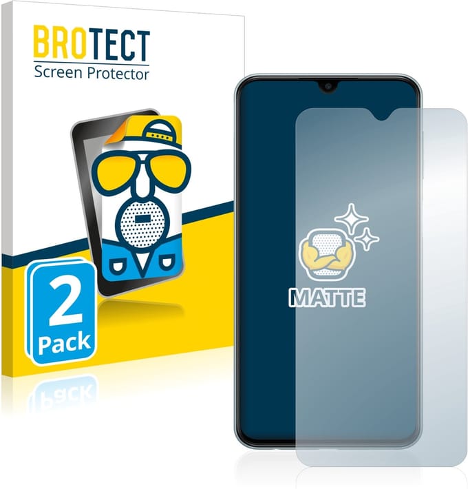 BROTECT - Screenprotector voor Samsung Galaxy M23 - Folie Beschermfolie matte 2 Stuks