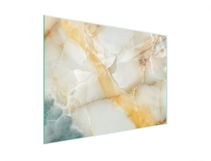 TMK ArtDeko - Snijplank - 30x22 cm - Marmer - Glas - Antislip
