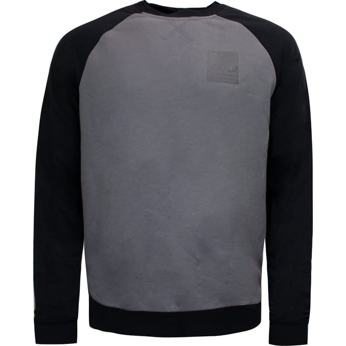 Jack Wolfskin 365 Heren Grijs/Zwart Sweater