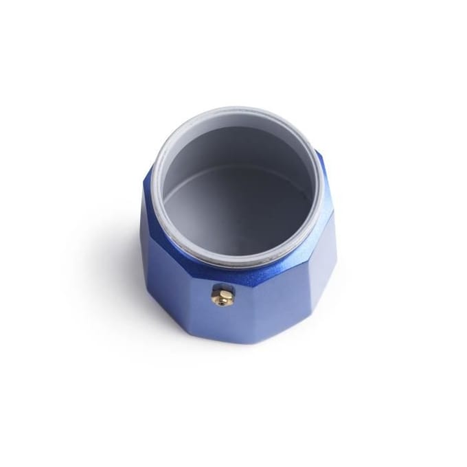 Cafetière à expresso - IBILI - Evva Bleu - 9 Tasses - 450 ml - Fonte d'aluminium - Induction bleu