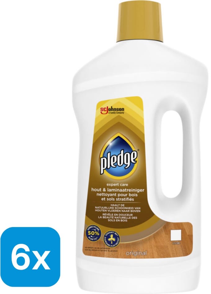 6x Pledge Laminaatreiniger 5-in-1 750 ml