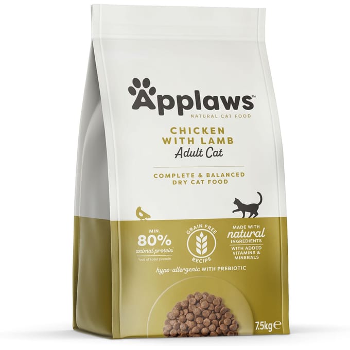 Applaws Cat - Adult - Chicken & Lamb - 7.5 kg