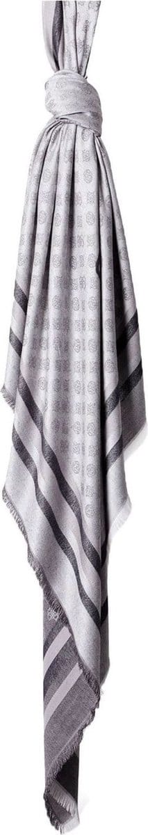 GUESS Sjaal Kefiah Scarf 135X135 Black Zwart