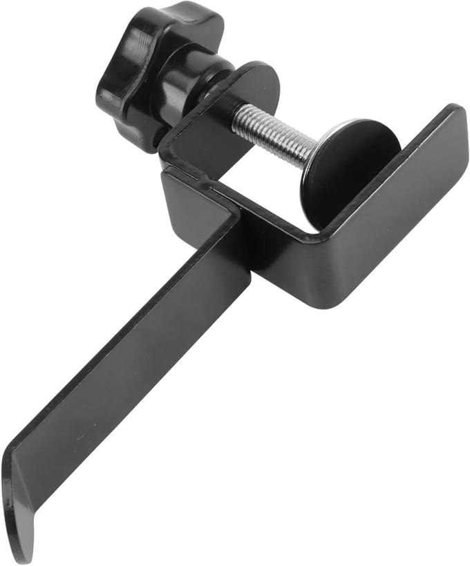 Hoofdtelefoonhouder - Headset standaard - Opgeruimd bureau - Universele compatibiliteit - 14 x 6.5 cm - Zwart