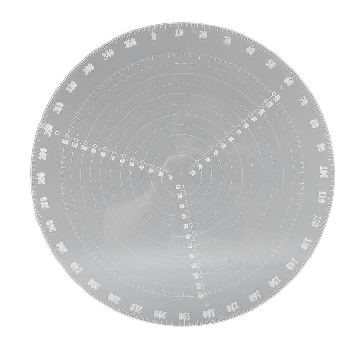 Ronde Centrumzoeker Passer 300mm 10 tot 150mm Radius Cirkel Tekenen Draaibank Houtdraaier Centreren white