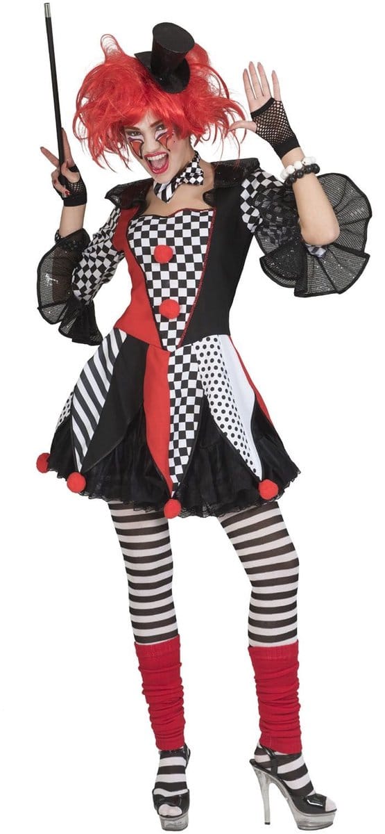 Jester Harlequin - Maat: 44-46