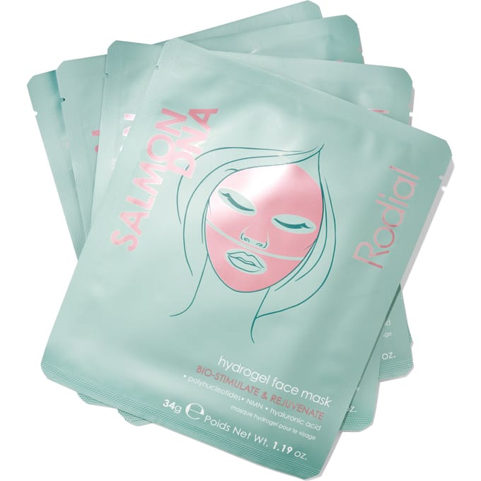 Rodial Salmon Dna Hydrogel Face Mask - 4 Pack