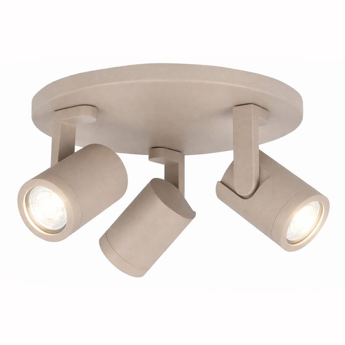 Highlight - Spot HALO 3 lichts rond beige