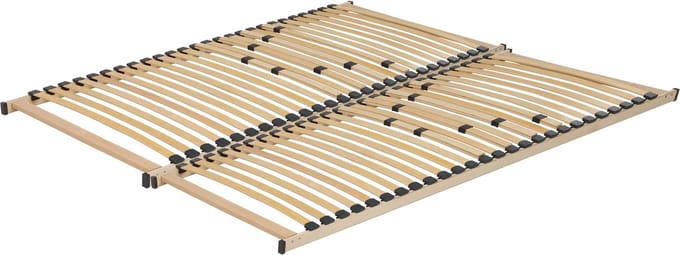 VOUZIERS - Lattenbodem - Lichthout - 180 x 200 cm - Berkenhout