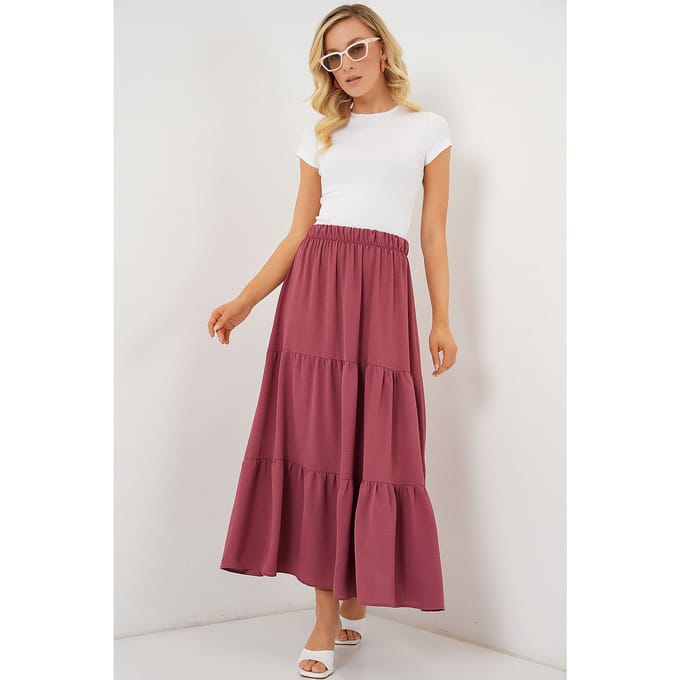 Textuur Maxi Rok