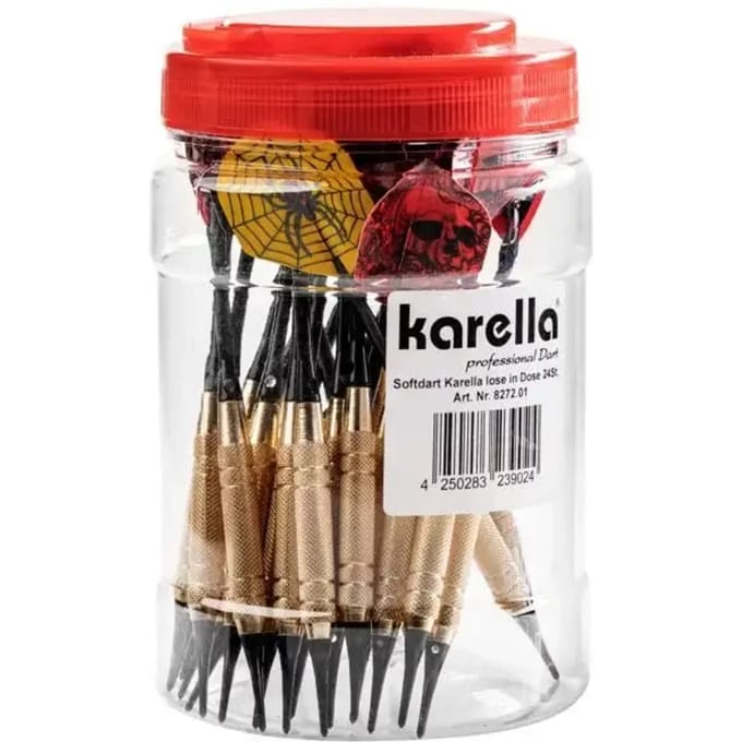 Karella softtip darts 18 gram 24 stuks