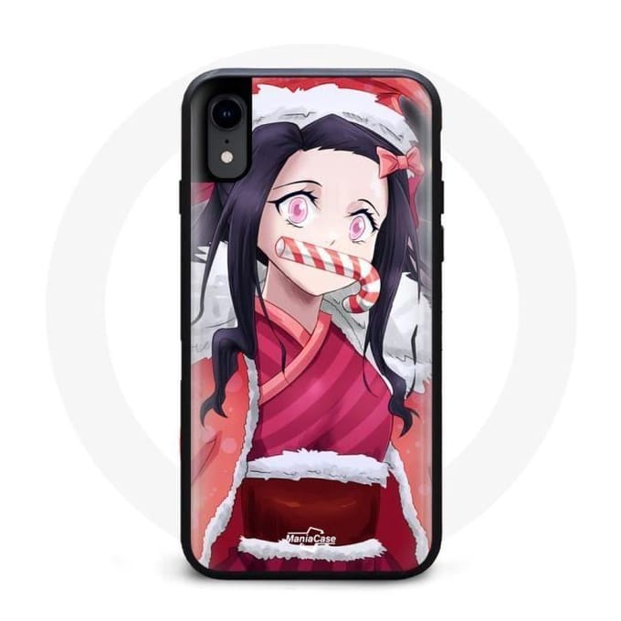 Coque pour Iphone XR Anime Demon Slayer Kamado Nezuko Le jour de Noël 2023