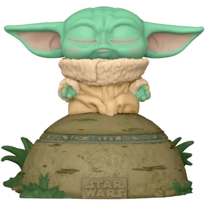 Funko! - Deluxe: Star Wars Mandalorian (The Child Using The Force) - Figuur