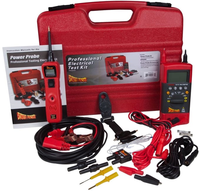 POWERPROBE III Circuit Tester met Multimeter in Koffer