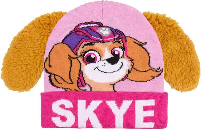 Paw Patrol Winter Muts Skye - Roze - Met oren