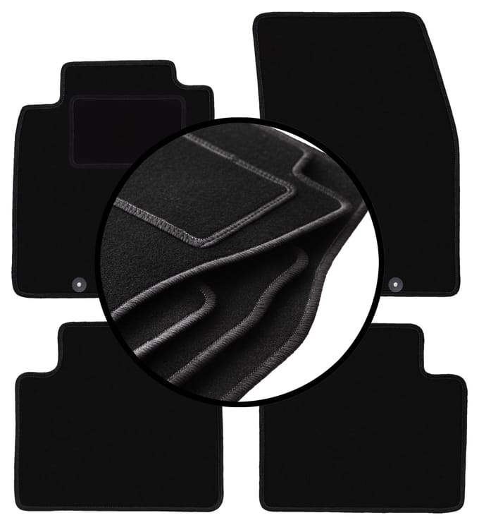 Complete set veloursmatten voor: Nissan X-Trail III T32 SUV (2013-2017)