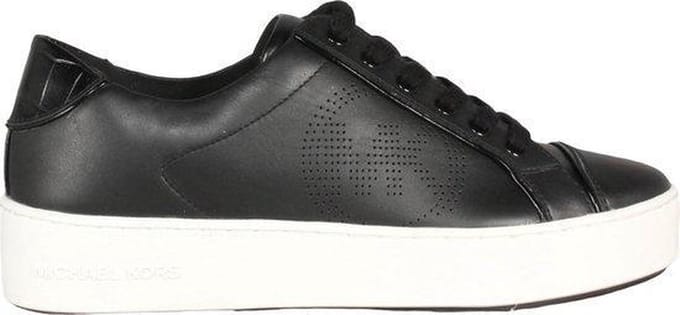 Michael Kors - maat 38- Kirby Lace Up Dames Sneakers - Zwart