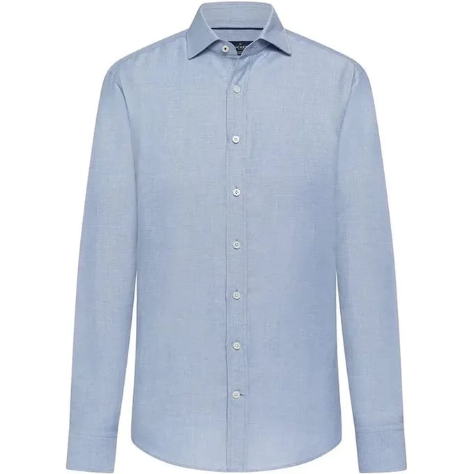 Shirt met lange mouwen Hackett Denim Look