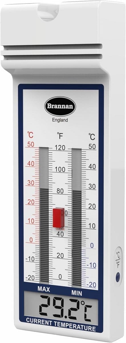 Digitale Max/Min Binnen/Buiten Thermometer met Geheugenfunctie