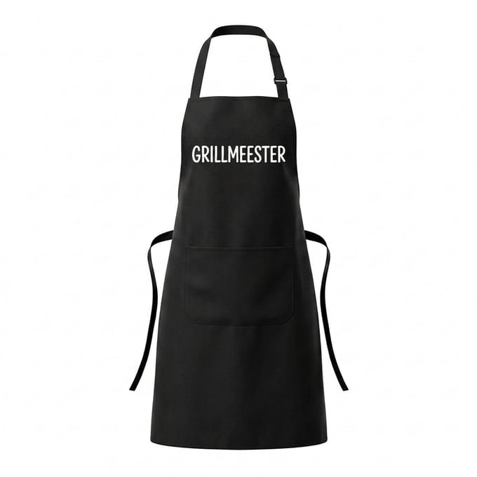 Grillmeester Barbeque Schort | BBQ Zomer Schort | Keuken Schort